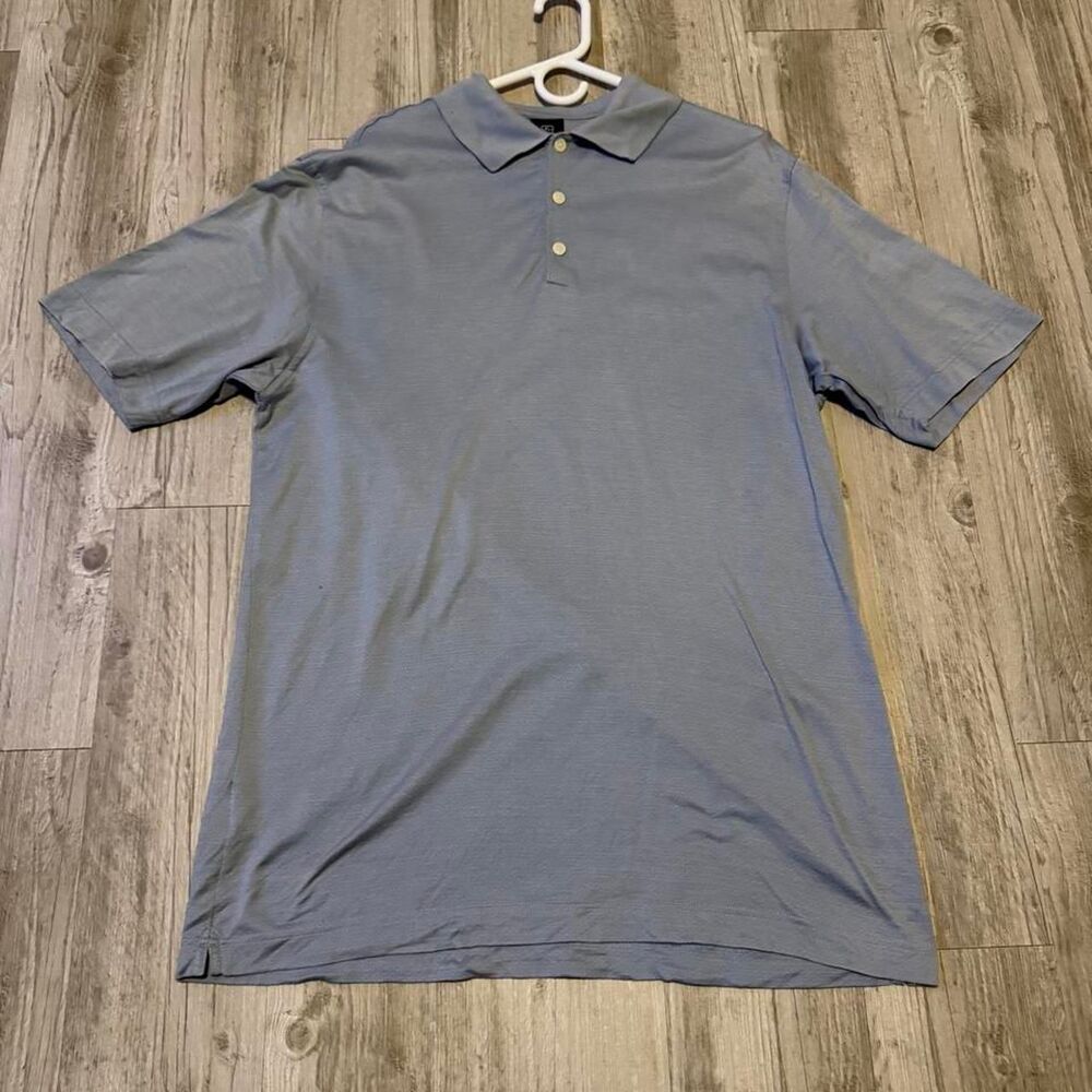Nike Golf Polo Shirt Mens XL Gray Short Sleeve Performance Golf